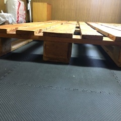 【決まりました】【中古パレット4枚】ダブルベッドサイズの画像