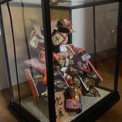 譲ります　5月人形　ケース入りの画像