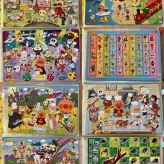 【取引中】アンパンマン　パズル　７個セット　ムシキング