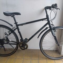 クロスバイクタイプ アルミフレーム 3x6速 適応身長162-1...