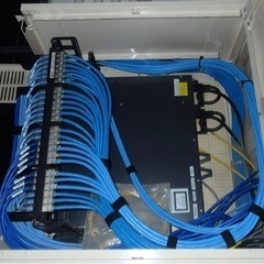 LAN  配線、LAN 工事　修理の画像