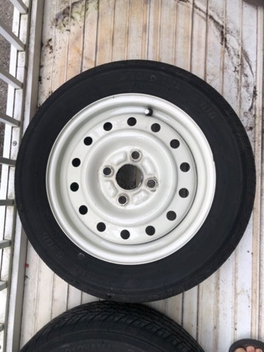 ヨコハマS306-155/65R13-2020年 ホイールセット