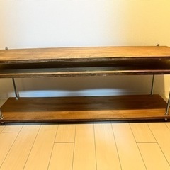 新品未使用/ローボード・テレビ台　幅150奥行40高さ50程度