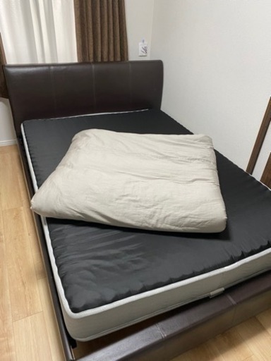 ダブルベッド一式セット