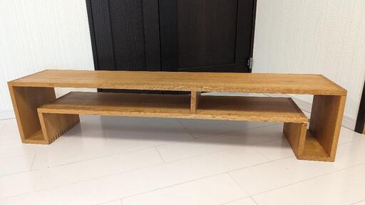組木テレビボード