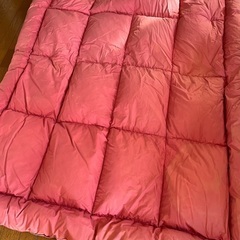 羽毛布団　シングルサイズの画像