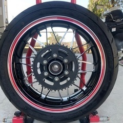 Z900RS 純正ホイールタイヤ前後セット　KAWASAKIの画像