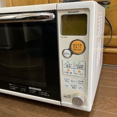 SHARP オーブンレンジ　RE-S28B-W 950W対応の電子レンジの画像