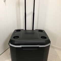コールマン ブラック キャスター付き 美品 47L 値下げ　訳あり