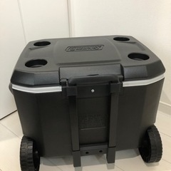 コールマン ブラック キャスター付き 美品 47L 値下げ　訳ありの画像