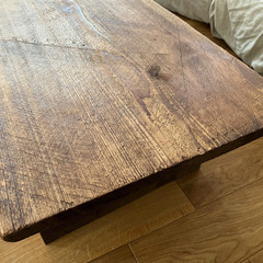 葉山 桜花園　デッドストック杉板 無垢材 テーブル 座卓の画像