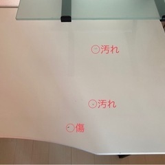 デスク　ドレッサー　パソコンデスクの画像