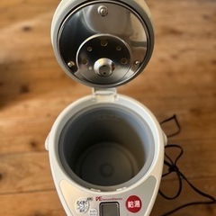 【タイガー魔法瓶・電気ポット 差し上げます】の画像