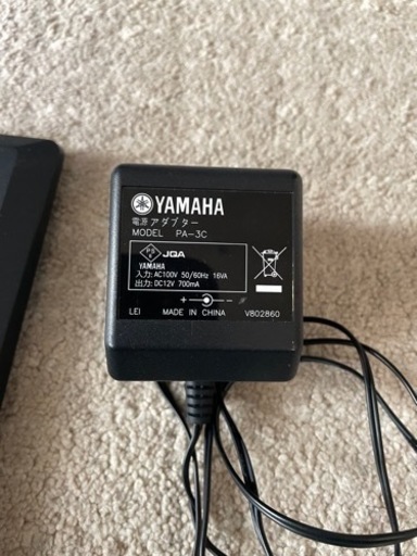 3/17まで　電子ピアノ　YAMAHA piaggero NP-11 ブラック