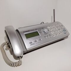 程度良好 Panasonic パナソニック パーソナルファックス KX-PW503DL 子機 KX-FKN521 FAX電話機 電話機 固定電話機 FAX 家電の画像