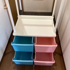 キッズ用　衣類収納の画像