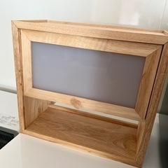 【決まりました】ニトリ 木製調味料ホルダーの画像