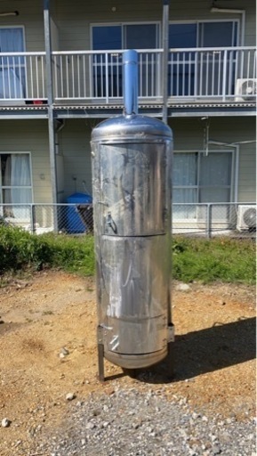 自作ステンレス焼却炉