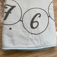 アニバーサリータオル　ナンバーの画像