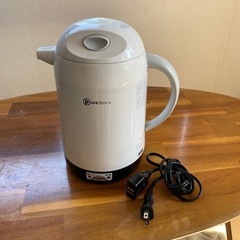 電気ポット　0円
