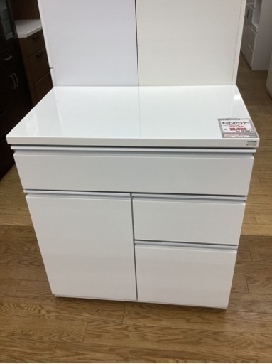 KB-68【新入荷　リサイクル品】キッチンカウンター　白　