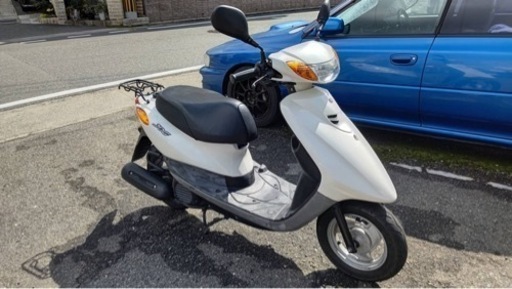 YAMAHA ジョグ　白色　状態良い　4サイクル　原付スクーター　メットインバイク　福岡市南区