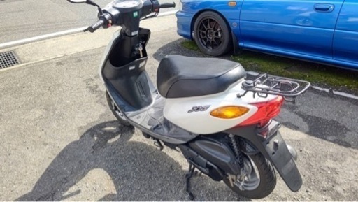 YAMAHA ジョグ　白色　状態良い　4サイクル　原付スクーター　メットインバイク　福岡市南区