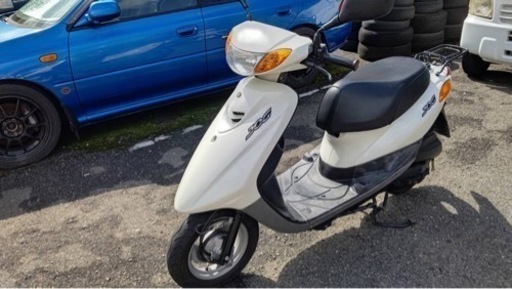 YAMAHA ジョグ　白色　状態良い　4サイクル　原付スクーター　メットインバイク　福岡市南区