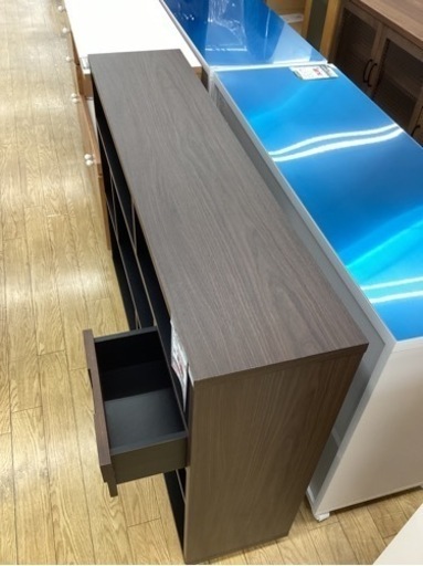 KB-70【新入荷リサイクル品】ガルト　コルク125 アルダー材　シェルフキャビネット　ブラウン