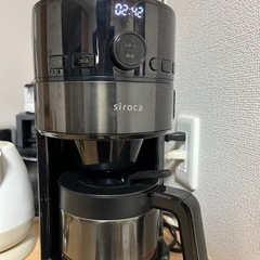 siroca コーヒーメーカーの画像