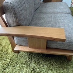 【お譲り先決定】2人掛けソファの画像