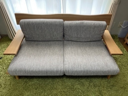 【お譲り先決定】2人掛けソファ