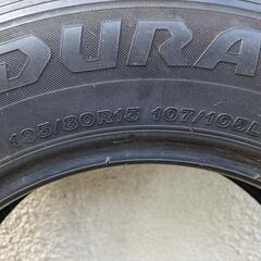ブリジストン DURAVIS CAMPER 195/80R15 107/105L LT 1本 溝有 キャンパー タイヤ キャンピングカーの画像
