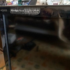 シャープ2010製液晶カラーテレビの画像