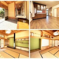 ★仲介手数料無料　クロス張替え、畳交換、襖・障子張替えをしてお引渡し♪　広大な山林付き！敷地772坪！7LDK大型和風住宅！ 大型倉庫、シャッター付き車庫あり！10台駐車可能！ 　茂原市下太田　中古一戸建て - 不動産