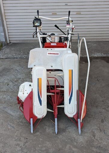 鹿児島発　ヤンマー　二条刈りバインダーBe50A