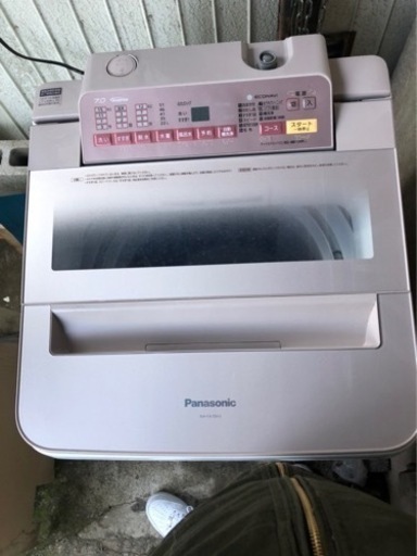 Panasonic全自動洗濯機7kg 2017年※地域限定配送料無料！