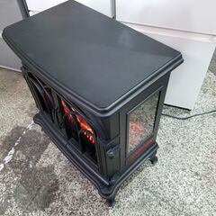 【愛品館市原店】ニトリ 2018年製 BLT-990B-3-BK ワイド暖炉型ファンヒーター【愛市IJ4-016107-104】の画像