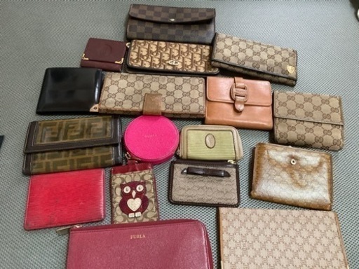 ディオール　ルイヴィトン　グッチ　財布　まとめ売り