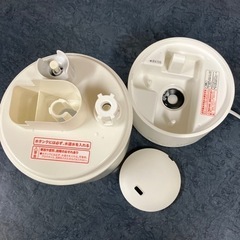 ニトリ超音波式加湿器EH-N-31816 ホワイト　2018年製　本体のみの画像