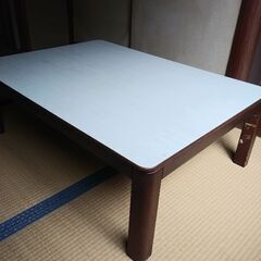長方形こたつ机　ヒーターなしの画像