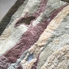 ムートンラグ差し上げます。の画像