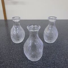 値下🤑     ガラス徳利･お猪口セット🍶