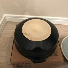 新品　土鍋　19センチ　　お洒落　なべ　の画像