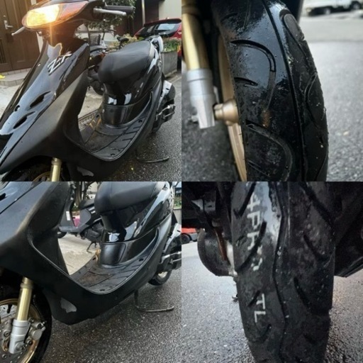外装新品‼️○ホンダ ライブディオZX AF35○外装•リアタイヤ新品
