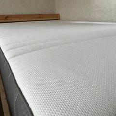 新生活　マットレス　ベット　セミダブルの画像