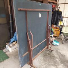 河合楽器製ビンテージ卓球台の画像