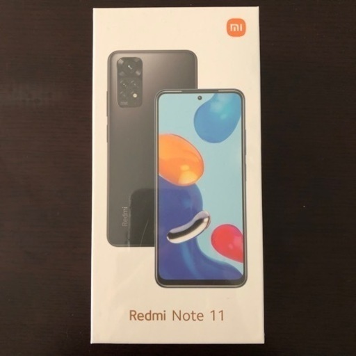 【受け渡し完了】新品未開封 Xiaomi Redmi Note 11