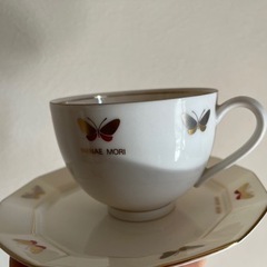 HANAE MORI ハナエモリ 森英恵 コーヒーカップソーサー