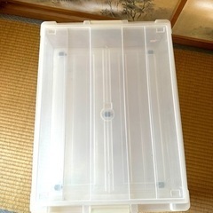 ②プラケースキャンプボックス収納アウトドア⭐︎ハードコンテナ釣りDIY衣装ケースの画像